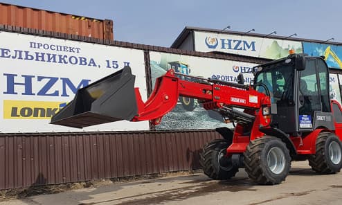 Фронтальный погрузчик HZM S810T
